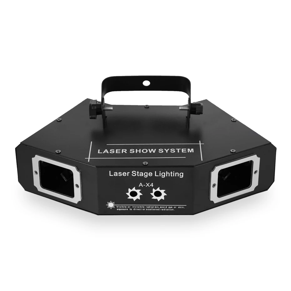 ALIEN 25 patrones a todo Color escáner láser proyector DMX efecto de iluminación de escenario DJ Disco Bar fiesta vacaciones baile luces de Navidad - imagen 4