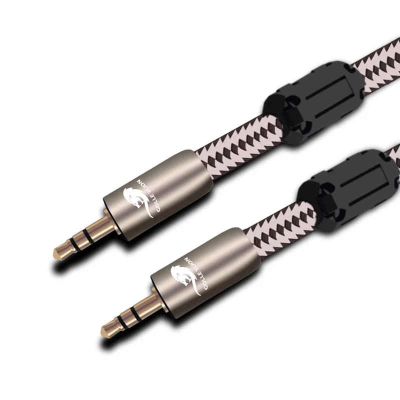 Cable de Audio HIFI de 3,5mm a 3,5mm para auriculares, Cable auxiliar para Iphone, teléfono, altavoz de coche, Mini Jack, Cable auxiliar estéreo, 1m, 2m, 3m - imagen 3