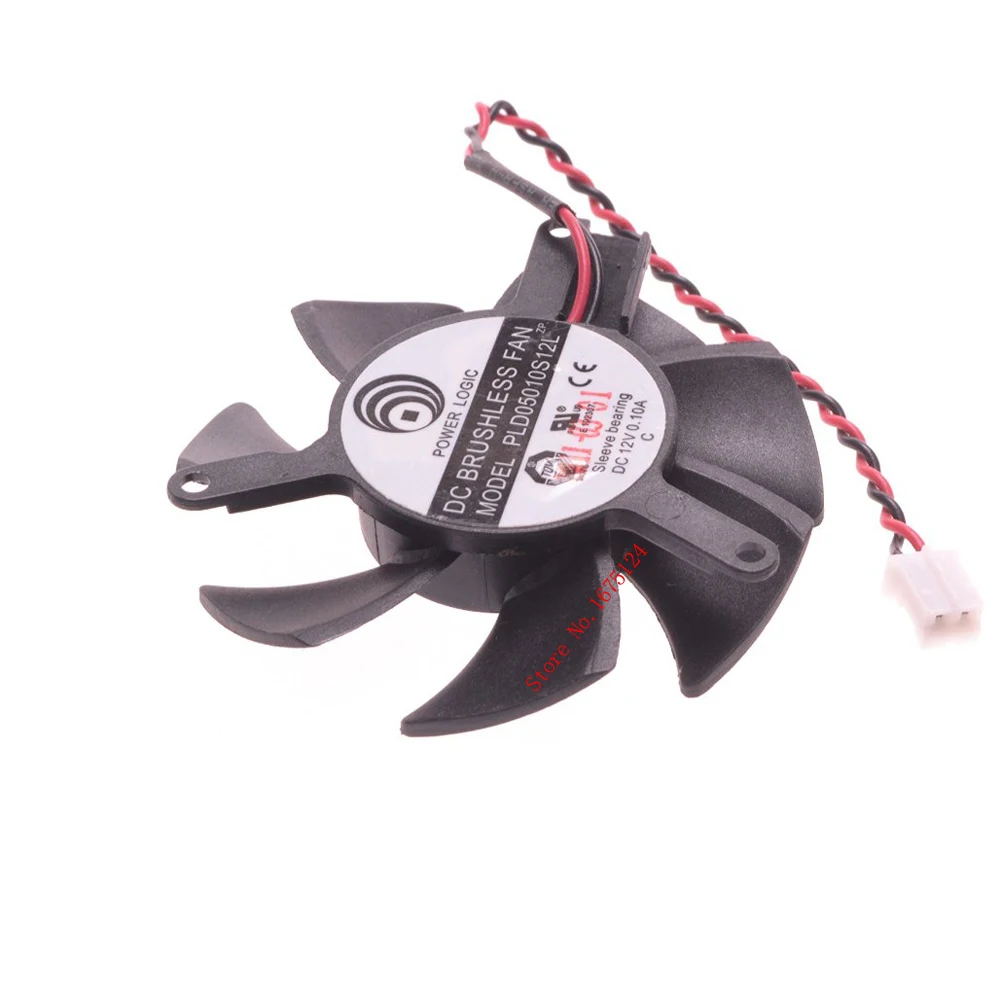 Repairist-ventilador de tarjeta de vídeo Gpu, Enfriador de 45mm, 0.1A, GT 610, para kurouthikou GeForce GT610, sistema de refrigeración gráfica como reemplazo - imagen 4