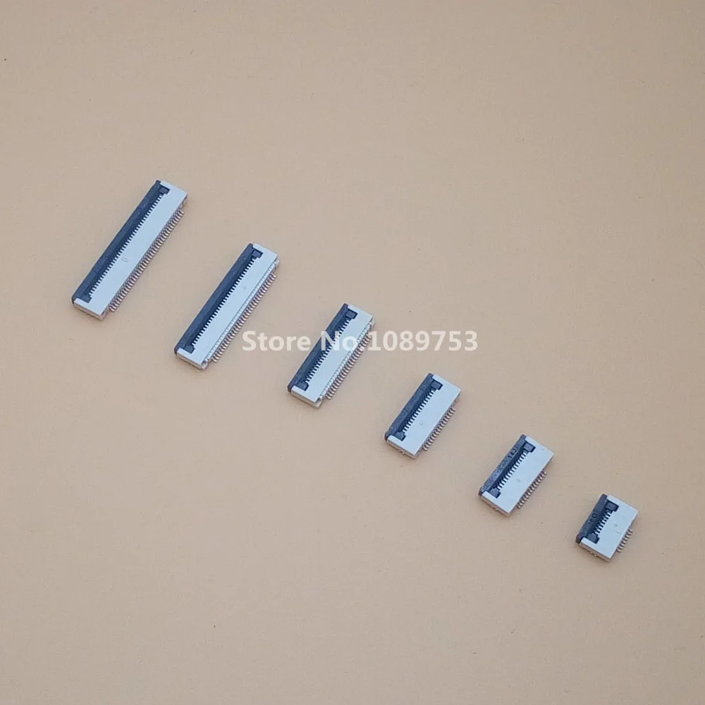 Conector FFC FPC 0,5mm Flexible 6-40 Pines Cubierta - imagen 2