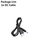 Only dc cable