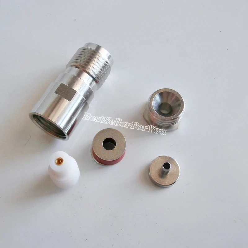 Abrazadera de conector hembra TNC RG58 RG142 LMR195 RG400, 1 pieza, cable recto, conector RF - imagen 5