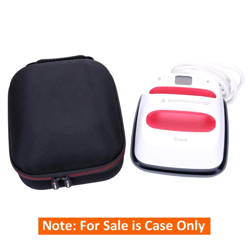 LTGEM-estuche rígido de transporte EVA para Cricut EasyPress, color negro, 2, 6x7 pulgadas - imagen 2