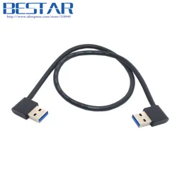 Alargador USB 3.0 Type-A 90° Angulado para Ordenador