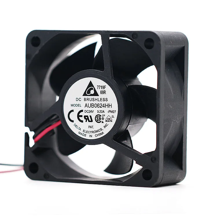 Ventilador de radiador, inversor para delta AUB0624HH 6025 6cm 24V 0.22A, 2 uds. - imagen 3