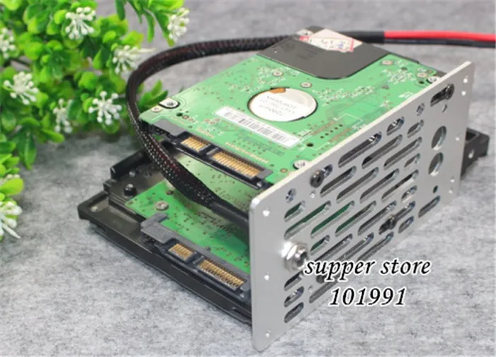 DEBROGLIE-soporte de aleación de aluminio para caja de ordenador, deflector de Bahía de fuente de alimentación, estante de disco duro multifunción, SFX Power Bay 1U - imagen 2