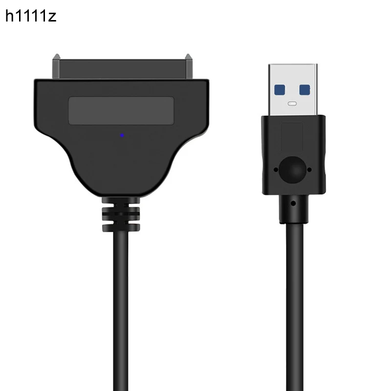 Cable adaptador USB 3,0 a SATA, adaptador de 22 pines SATAIII SATA3.0, USB3.0 a SATA 3, Chip ASM1053e para SATA HDD SSD de 2,5 pulgadas, nuevo - imagen 4