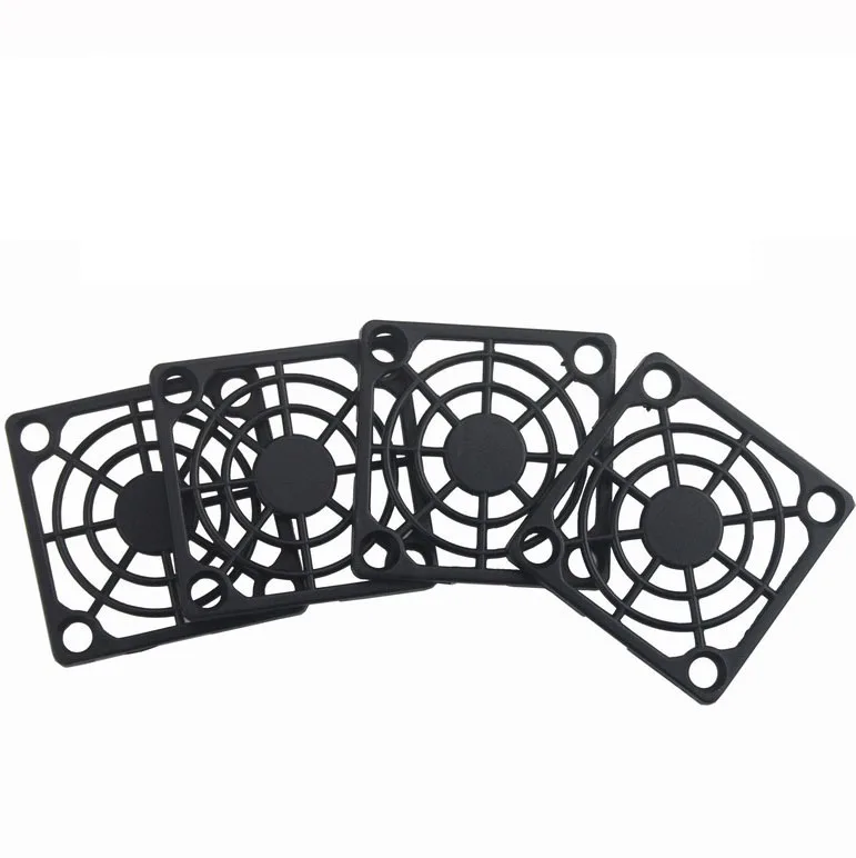 Gdstime-filtro de plástico a prueba de polvo para PC, protector de ventilador negro, 10 piezas, 4cm, 5cm, 6cm, 8cm, 9cm, 12cm - imagen 3