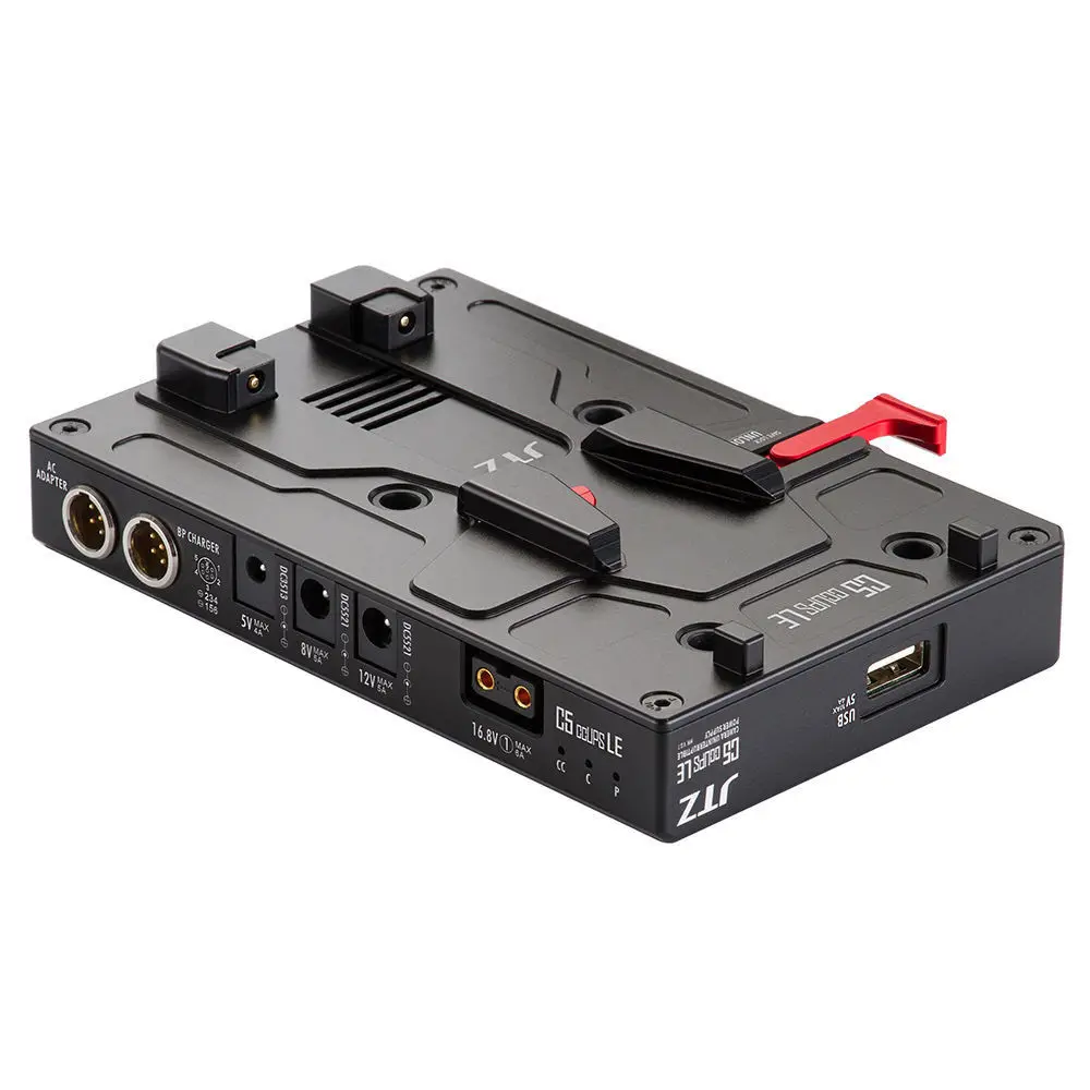 JTZ DP30 C5 CCUPS LE fuente de alimentación de batería con montaje en V + Cable CC para GH3 GH4 GH5 DSLR placa de batería BP ininterrumpida DSLR Rig CCUPS - imagen 5
