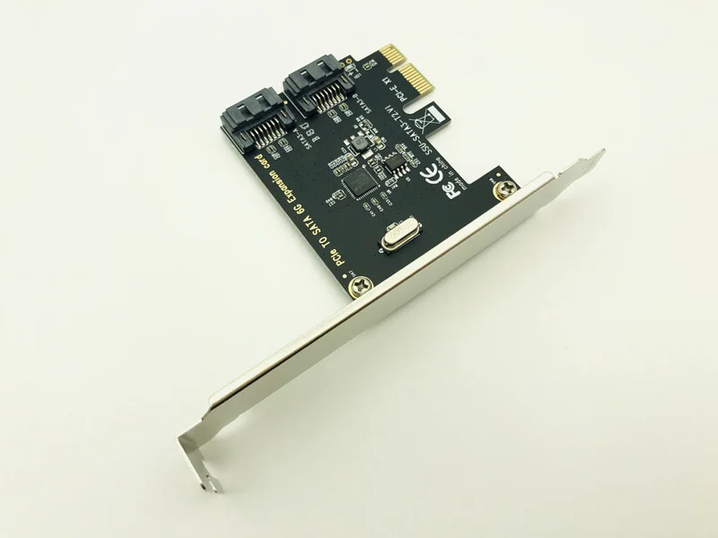 Tarjetas de expansión H1111Z PCI-E SATA 1X 4X 8X 16X PCI-E PCI Express a SATA 3,0, 2 puertos SATA III, 6Gbps - imagen 5