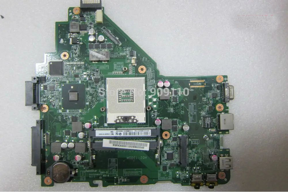 Yourui HM55 integrado para la placa base del ordenador portátil Acer AS4339 4739 MBRK306001 DA0ZQHMB6C0 REV:C sin HDMI - imagen 2