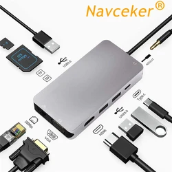 Concentrador USB-C Thunderbolt 3 para MacBook Pro: HDMI, RJ45