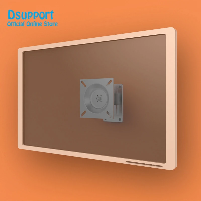 Soporte para monitor LED LCD de movimiento completo de 360 grados, aleación de aluminio, soporte de montaje en pared para TV, brazo de carga de 15 kg. - imagen 4