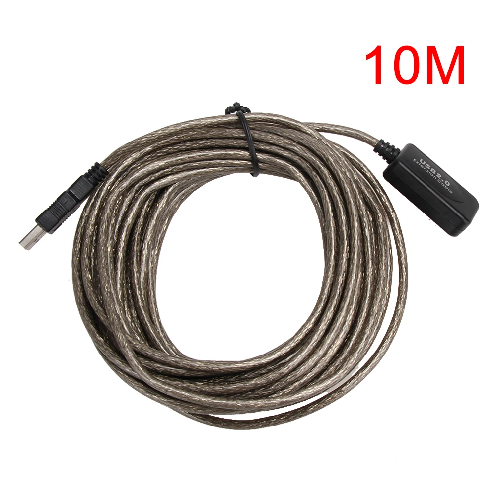 Cable de extensión USB 2,0 macho a hembra, adaptador de datos de alta velocidad, 5m, 10m, 15m, 20m, nuevo - imagen 3