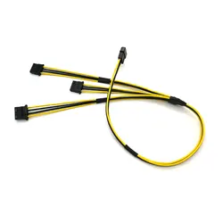 Angitu Cable de alimentación Molex IDE hembra a pines macho 16AWG