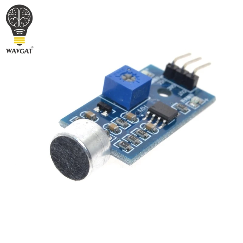 Módulo Sensor de detección de sonido, Sensor de sonido, vehículo inteligente para Arduino, envío directo, venta al por mayor - imagen 5