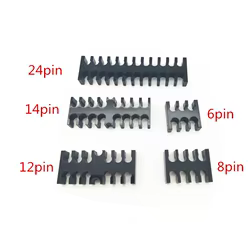 Black Acrylic Cable Combs for ATX/CPU/GPU/PCIE PSU Extension Cables 2pcs+1pc free