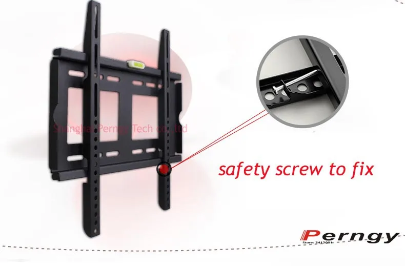 PTB-906MF 60kg vesa 600x400 soporte de pared de TV fijo grande de metal Universal para tv 23 "-55" 60 "46" 70 "soporte de TV LED LCD de pantalla plana - imagen 3