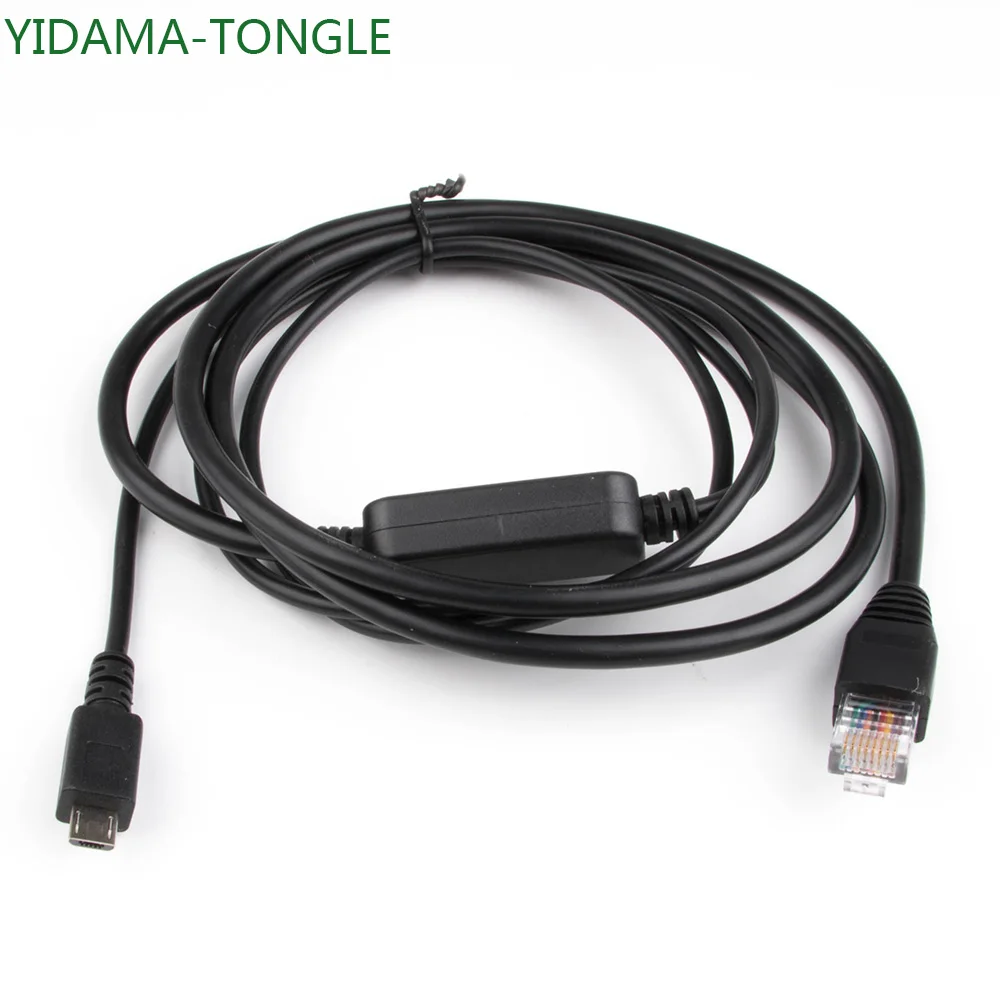 Cable de consola Micro USB RJ45, convertidor de adaptador de serie FTDI RS232 de 6 pies para enrutadores Bluetooth, conexión con dispositivos Android - imagen 3