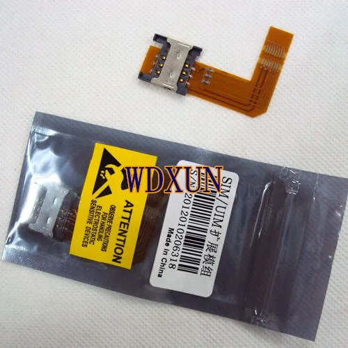 Conector de tarjeta SIM de soldadura libre, ranura para tarjeta UIM, módulos de expansión USIM para mc8775 8781 em770 MC8790 EM770W EM820 3GModule PCIE - imagen 3