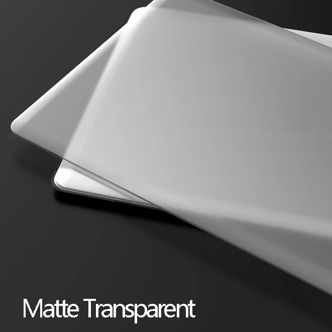 Matte transparent