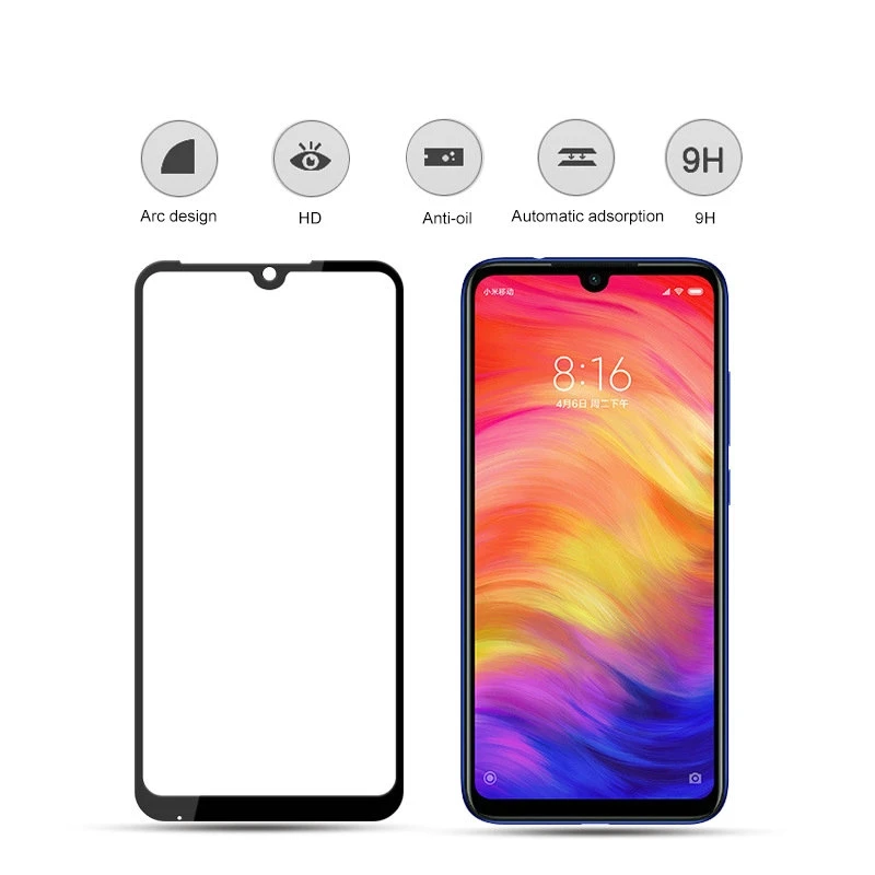9H-2-5D-full-Cover-Tempered-Glass-Screen-Protector-for-Xiaomi-Redmi-Note-7-Note7-Note