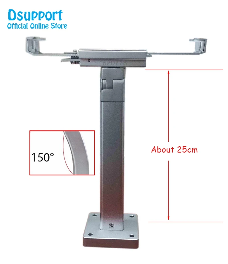 Soporte de escritorio de montaje en pared Universal para tableta de seguridad soporte antirrobo soporte de seguridad para 7-13 pulgadas - imagen 4