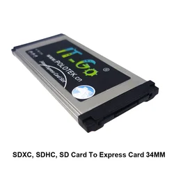 Lector Adaptador ExpressCard 54mm para SDXC SDHC