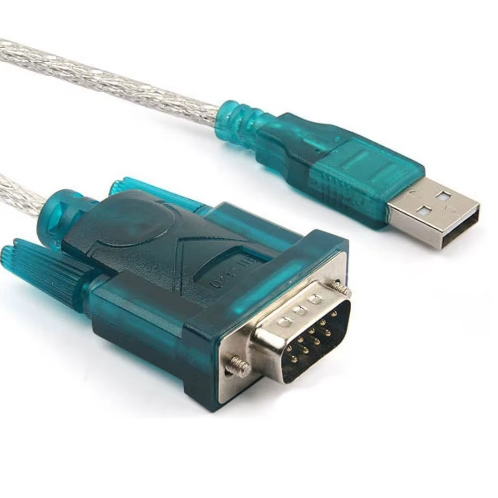 Adaptador USB 2.0 a RS232 DB9 Macho – Chipset Compatible Windows 10/11 - imagen 4