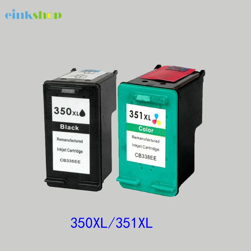Einkshop  For HP 350 351 350xl 351xl  Ink Cartridge for HP Photosmart C4205 C4210 C4240 C4250 Deskjet D4260 4260 D4360 C4200 - imagen 2