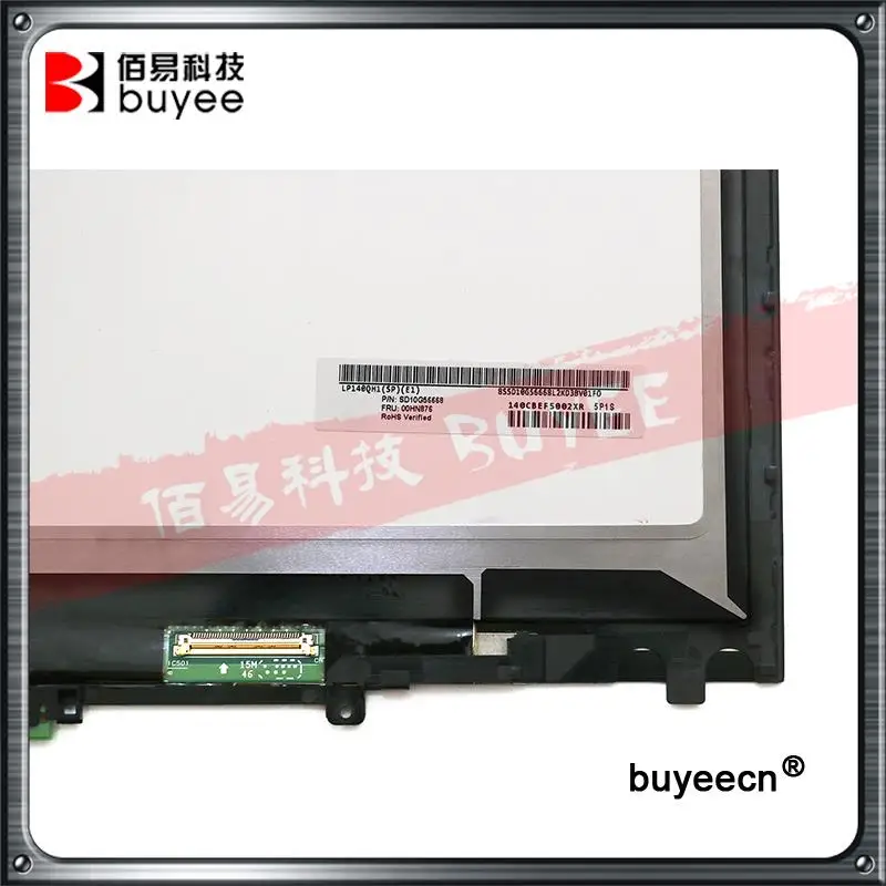 For LENOVO Thinkpad X1 Yoga WQHD IPS FRU-00HN876 2560X1440 (12)