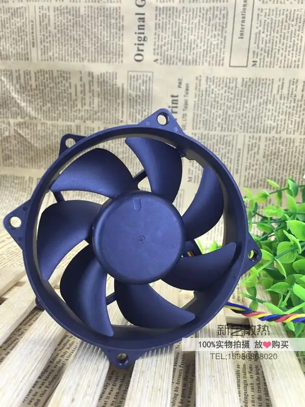 Ventilador de refrigeración para FOXCONN PVA092G12P 9025, 9CM, 4 pines, 12V, 0.39A - imagen 2