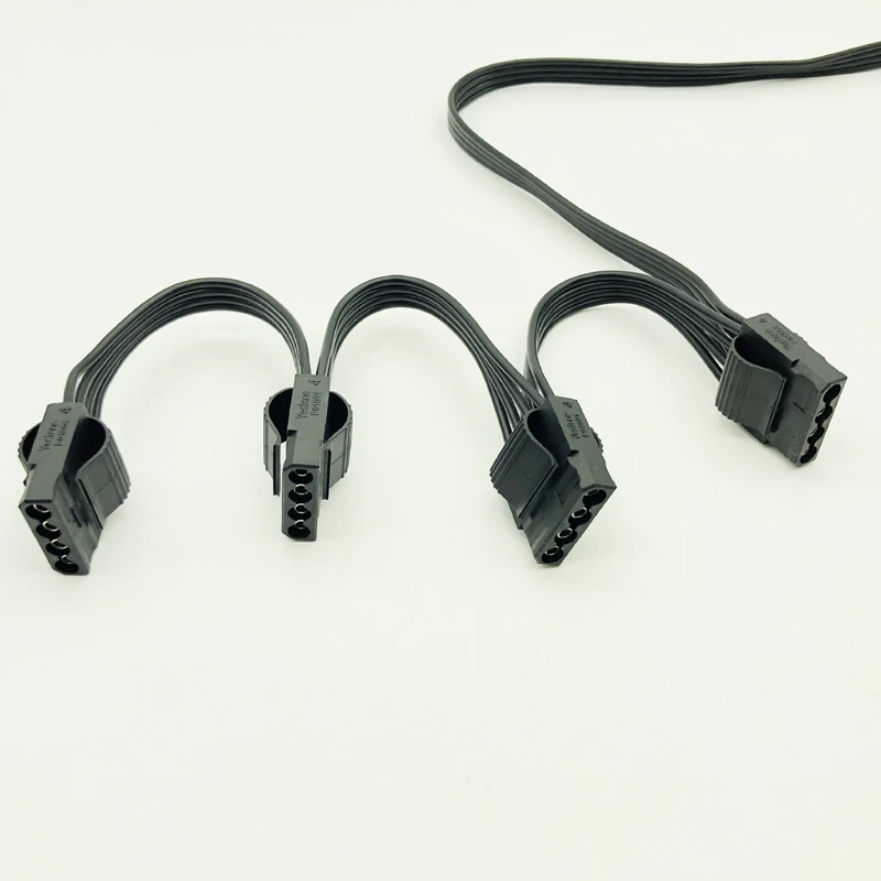 PCI-e 6Pin macho 1 a 4x Molex 4Pin Cable de alimentación multiplicador de puerto para CORSAIR RMx Series RM1000x RM850x RM750X RM650x RM550x - imagen 4
