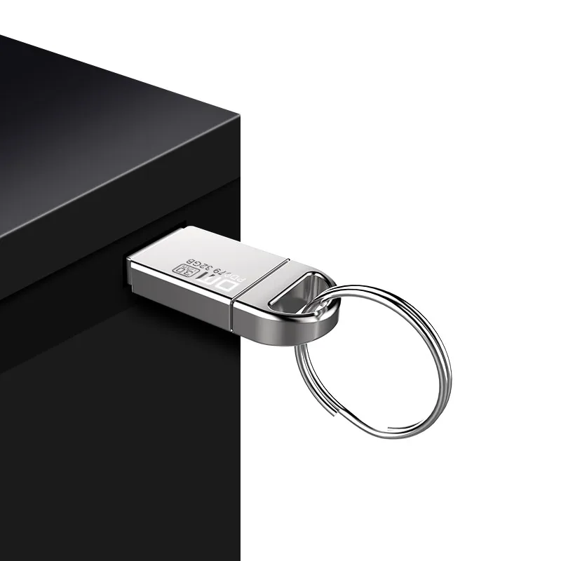 DM PD079 USB Flash Drive 128GB Metal Impermeable Pen Drive USB 3.0 Escritura de alta velocidad de 10mb/s-60mb/s - imagen 5