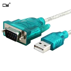 Adaptador USB 2.0 a RS232 DB9 Macho – Chipset Compatible Windows 10/11
