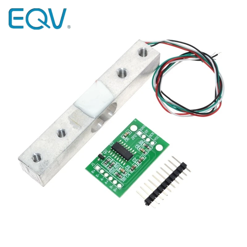 Sensor de peso Digital de celda de carga, báscula electrónica portátil de cocina de 1KG + Sensor de pesaje HX711, módulo Ad - imagen 2