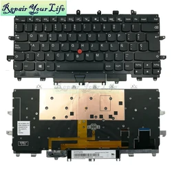 Lenovo ThinkPad X1 Carbon Gen 4 Teclado Español Retroiluminado