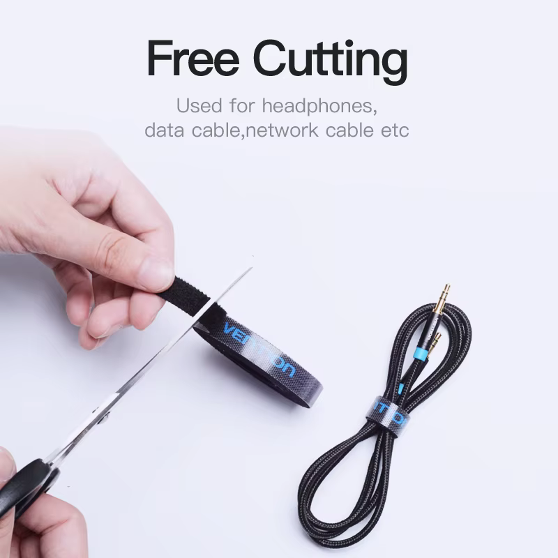 Vention Enrollador Cables USB – Organizador y Clip Gestión - imagen 3