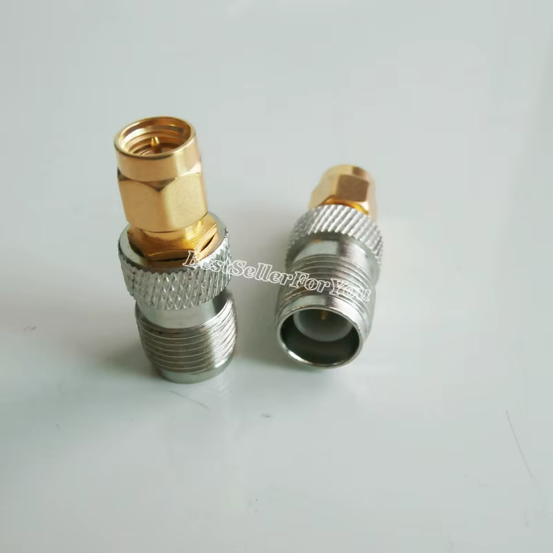Adaptador RP TNC Hembra a SMA Macho Coaxial RF - imagen 3