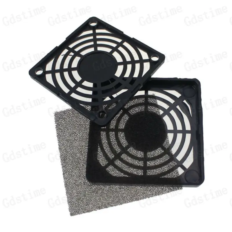 Gdstime-funda a prueba de polvo, 50 piezas, 60mm, filtro de rejilla para ventilador de 6cm y 2,4 pulgadas, cubierta de plástico - imagen 4