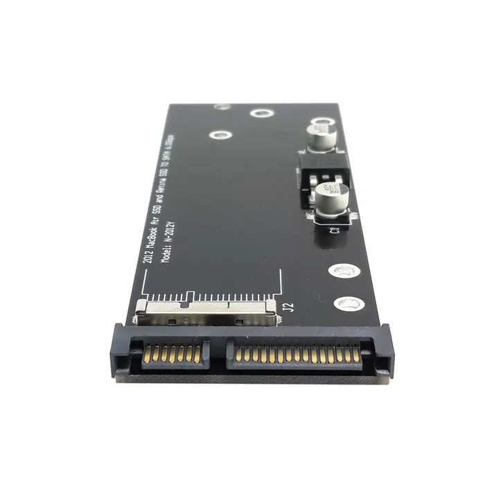 PCBA 17 + 7pin SSD HDD a SATA 22Pin unidad de cartucho de disco duro para Macbook Air Pro MD223 MD224 MD231 MD232 SSD - imagen 5