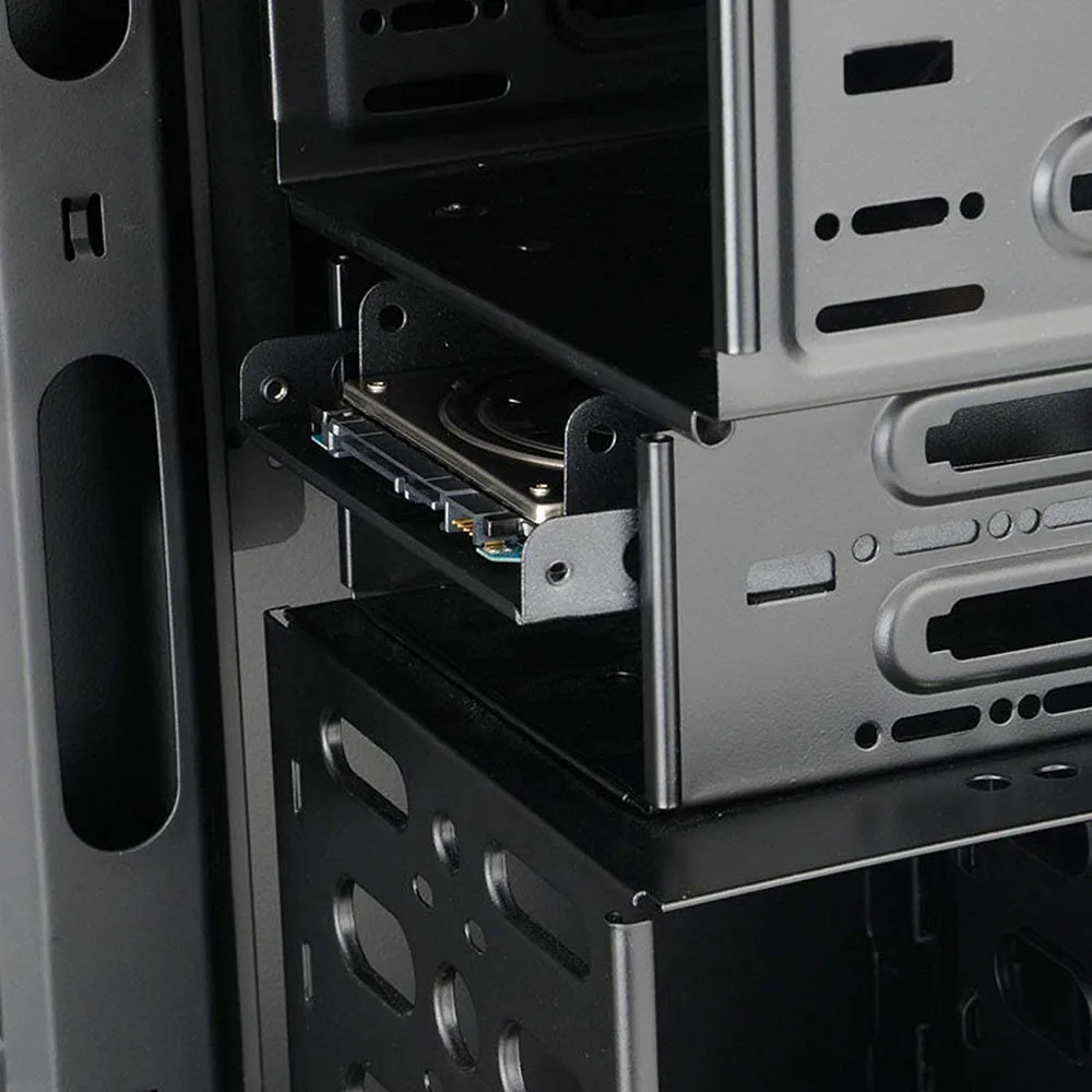 Soporte Dual Metal 2.5" a 3.5" para HDD y SSD - imagen 5