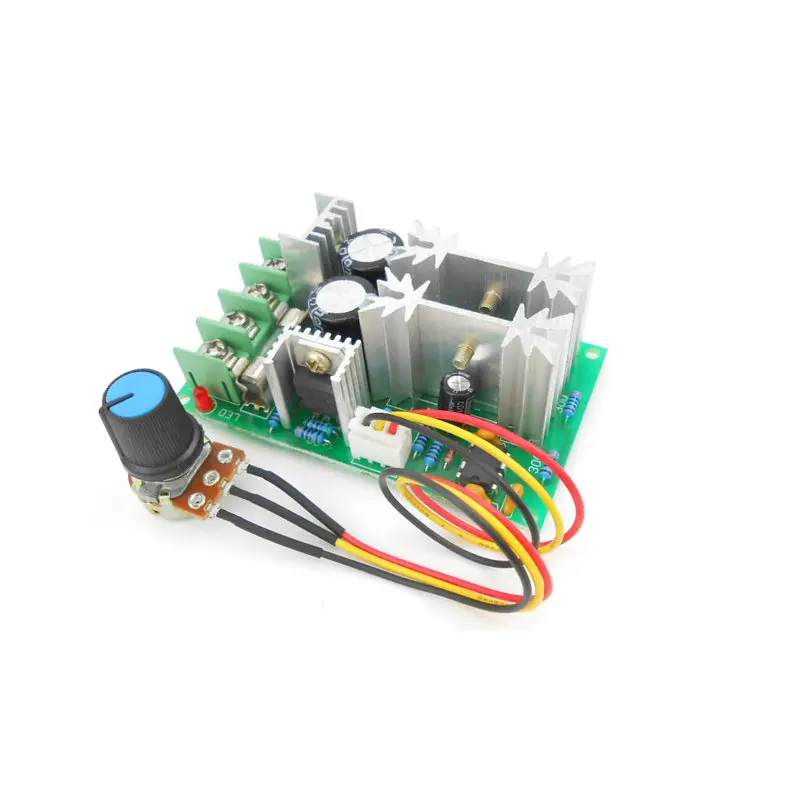 Controlador PWM Motor DC 12-48V 20A – Regulador Velocidad - imagen 3