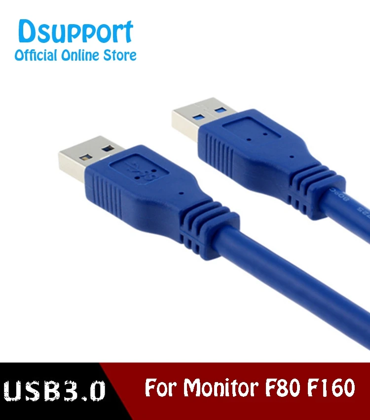 (1 par) Cables USB 3.0 para soporte de monitor NB F80 F160