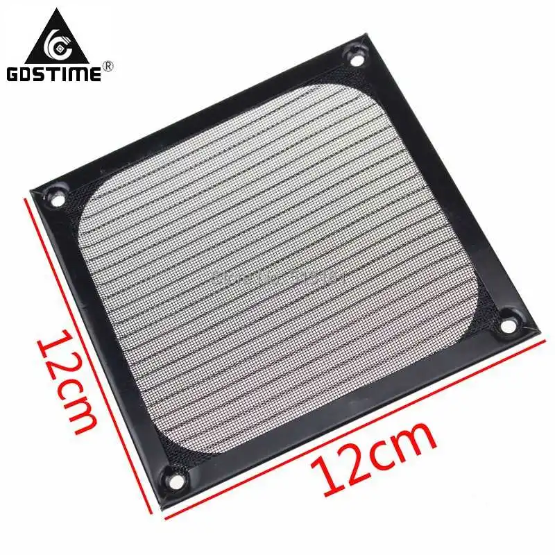 120mm black fan filter