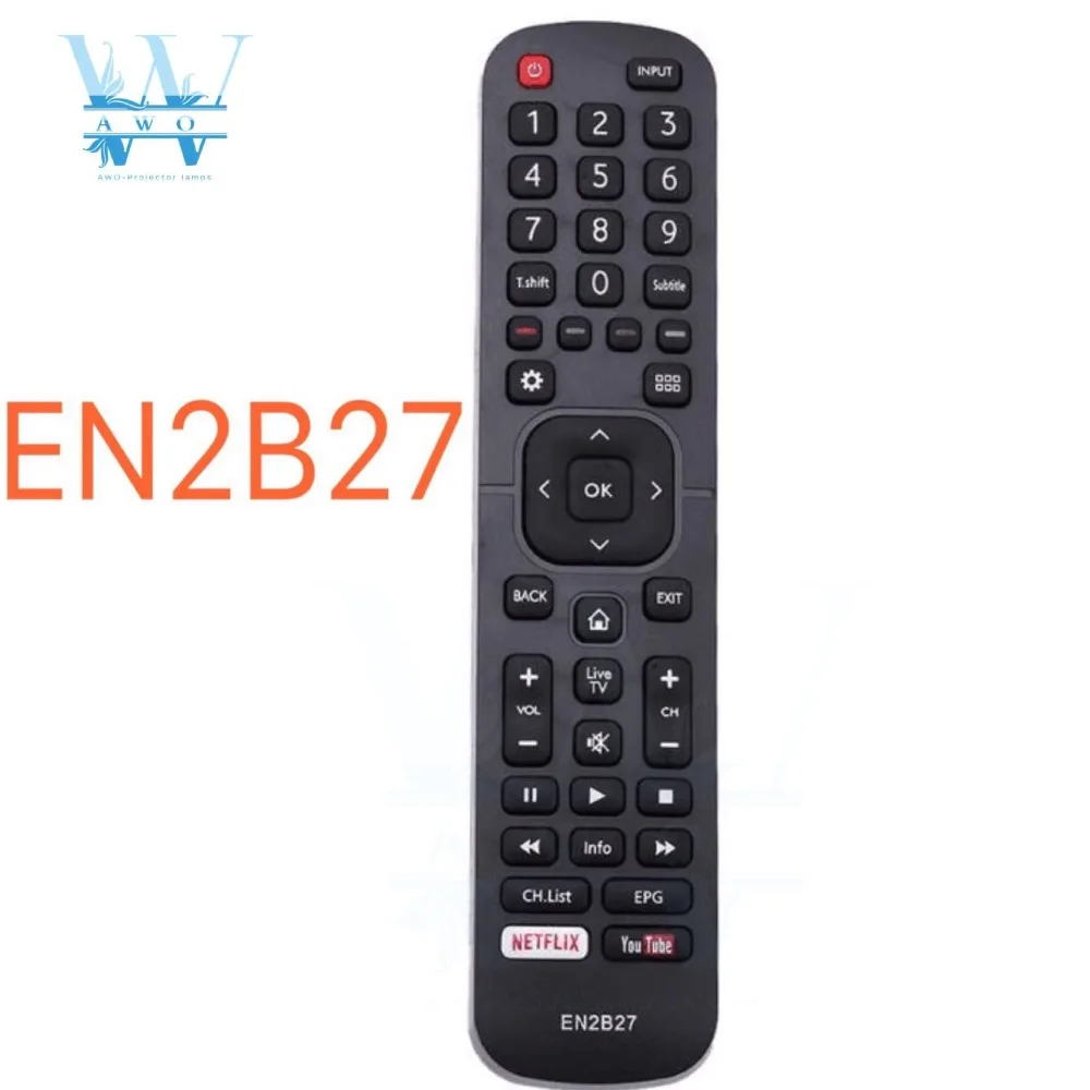 Mando a distancia de repuesto EN2B27 para Hisense TV, RC3394402/01, 3139, 238, 29621, 40K321UWT, 50K321UWT, 55K321UWT, nuevo