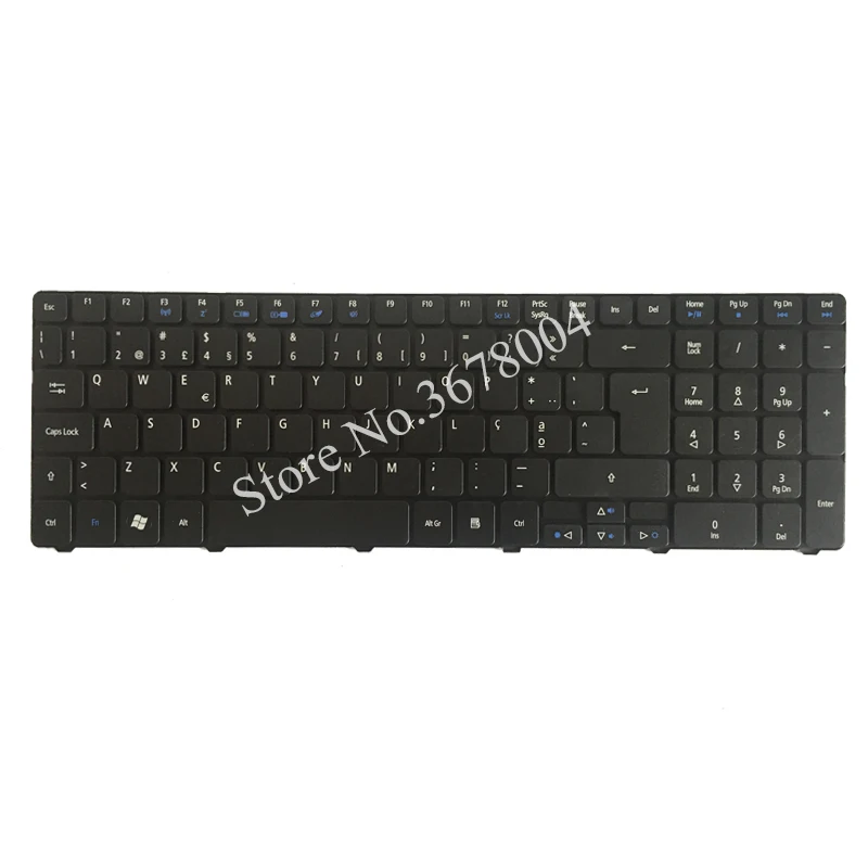 Teclado para portátil Acer Aspire 7735G, 7735Z, 7735ZG, G730Z, G730ZG, 5253, 5333, 5340, 5349, 5360, 5733, 5733Z, 7751G, portugués, PO - imagen 2
