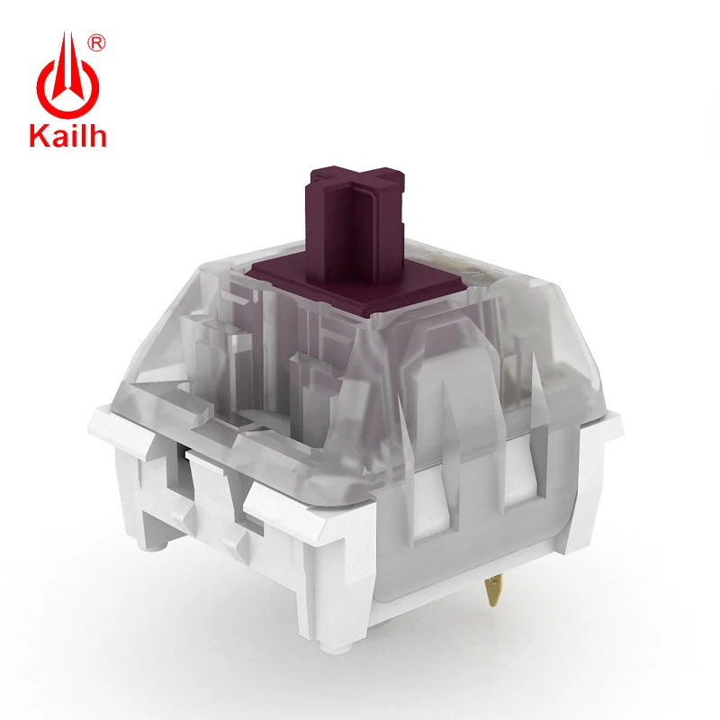 Kailh speed Plum Purple/Berry/Salvia interruptor de teclado mecánico, Interruptor táctil/Clicky/lineal, 10 piezas - imagen 3