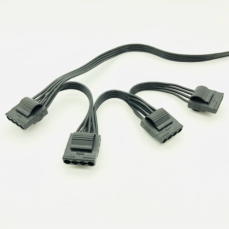 PCI-e 6Pin macho 1 a 4x Molex 4Pin Cable de alimentación multiplicador de puerto para CORSAIR RMx Series RM1000x RM850x RM750X RM650x RM550x - imagen 5