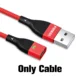Red cable no plug